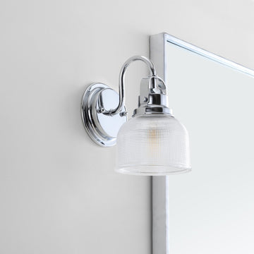 Virginia Metal/Glass LED Vanity Light - JONATHAN Y